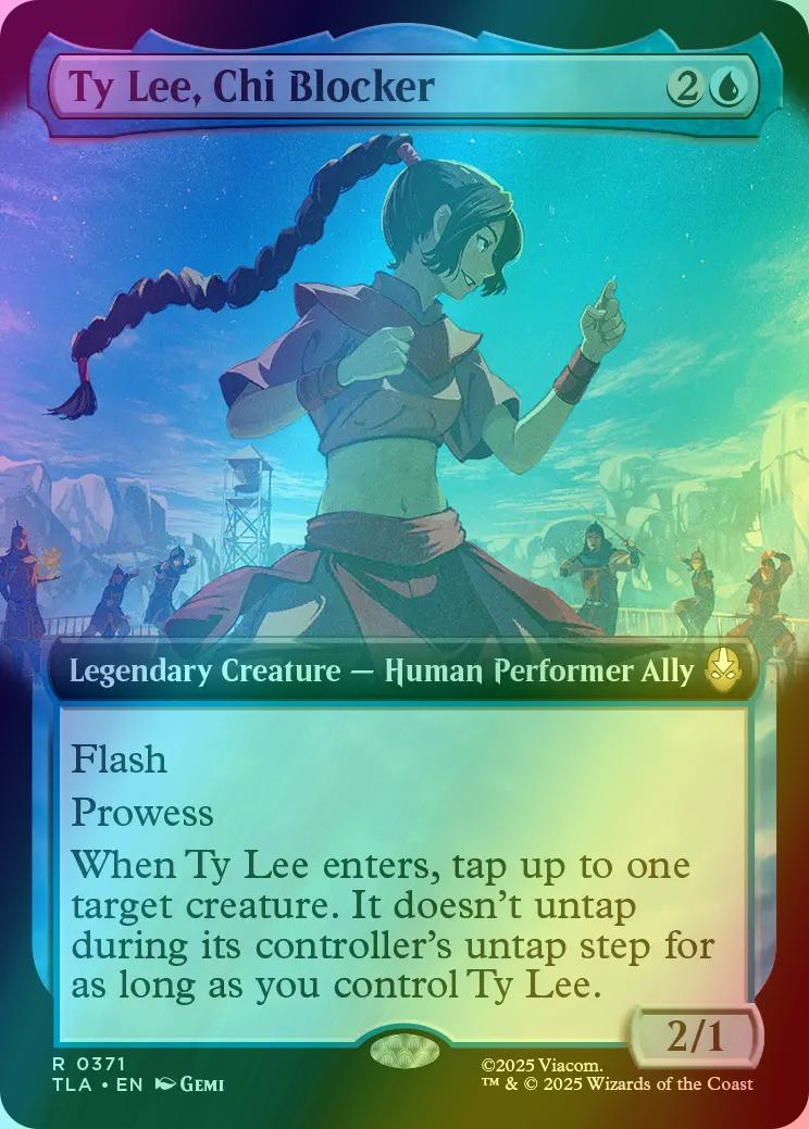 Ty Lee, Chi Blocker [371] [Extended Art] [Avatar: The Last Airbender] [Foil]