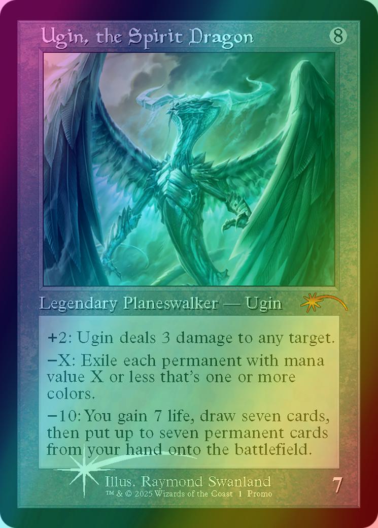 Ugin, the Spirit Dragon [6] [Retro Frame] [MagicFest 2025] [Foil]