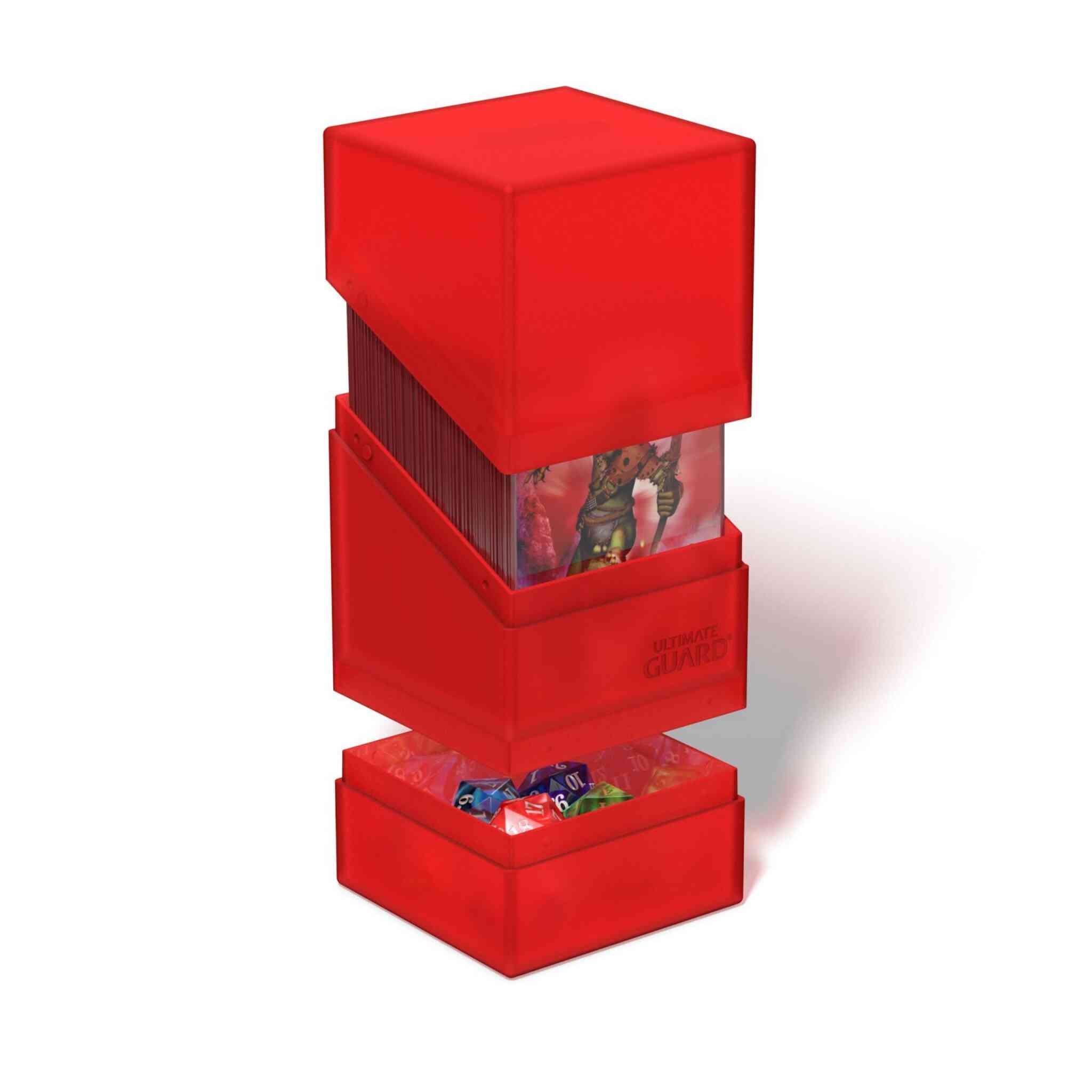 Ultimate Guard Boulder'n'Tray Deck Case - 100+ - Ruby - Image 2