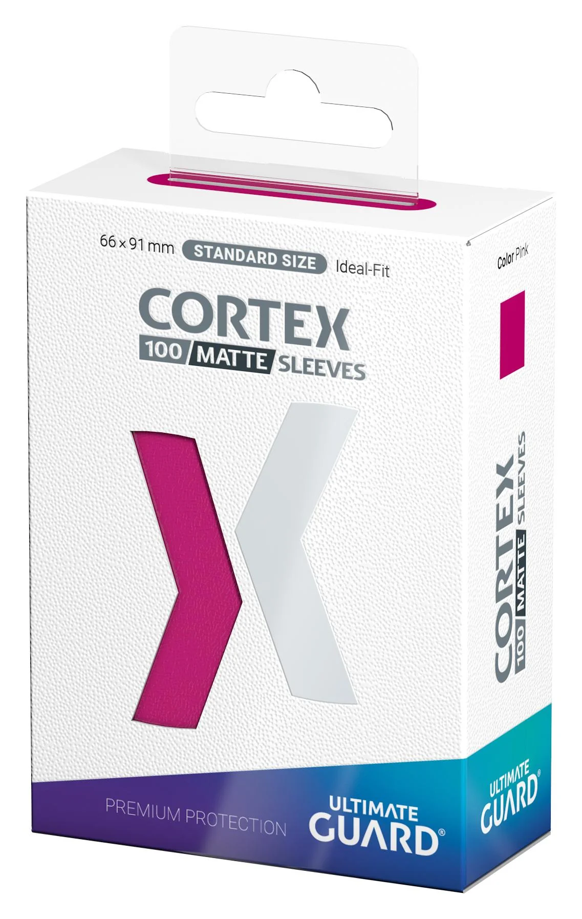 Ultimate Guard Cortex Matte Sleeves - Standard Size - 100ct - Pink