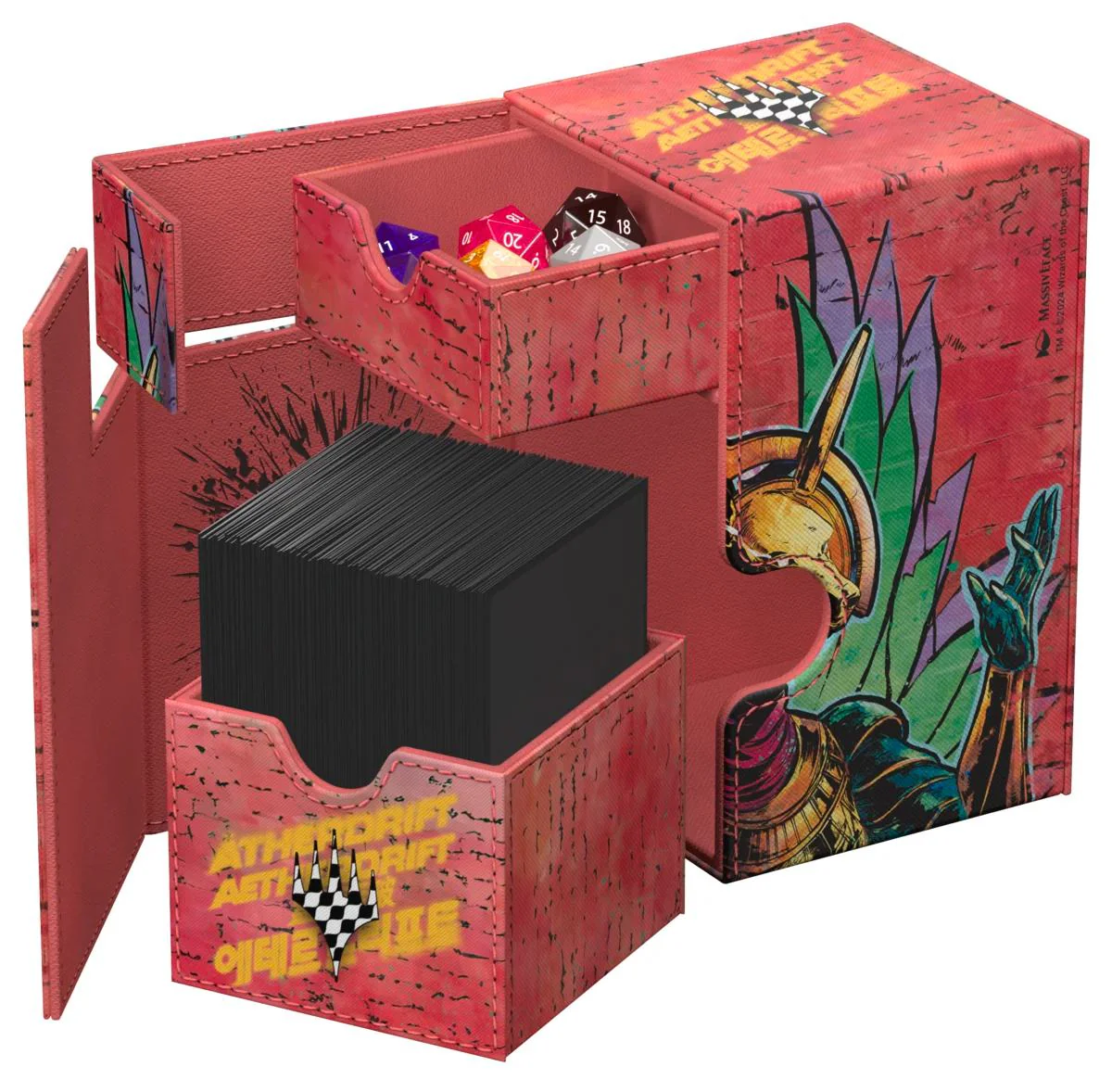 Ultimate Guard Flip'n'Tray Deck Case - 100+ - Aetherdrift - Hazoret, Godseeker - Image 2