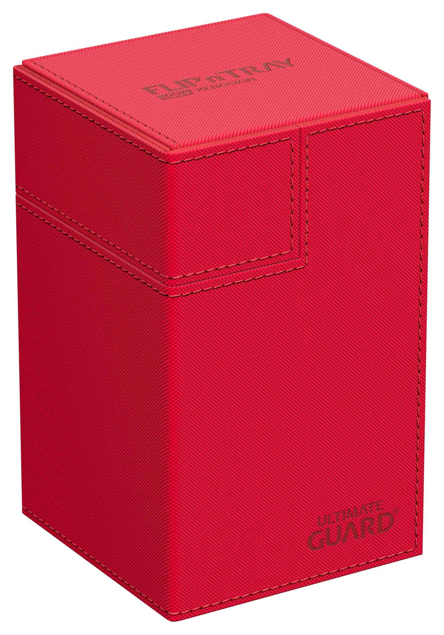 Ultimate Guard Flip'n'Tray Monocolor Deck Case - 100+ - Red