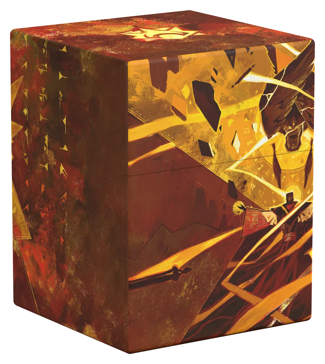 Ultimate Guard MTG Boulder Deck Case - 100+ - Secrets of Strixhaven - Lorehold - Image 2