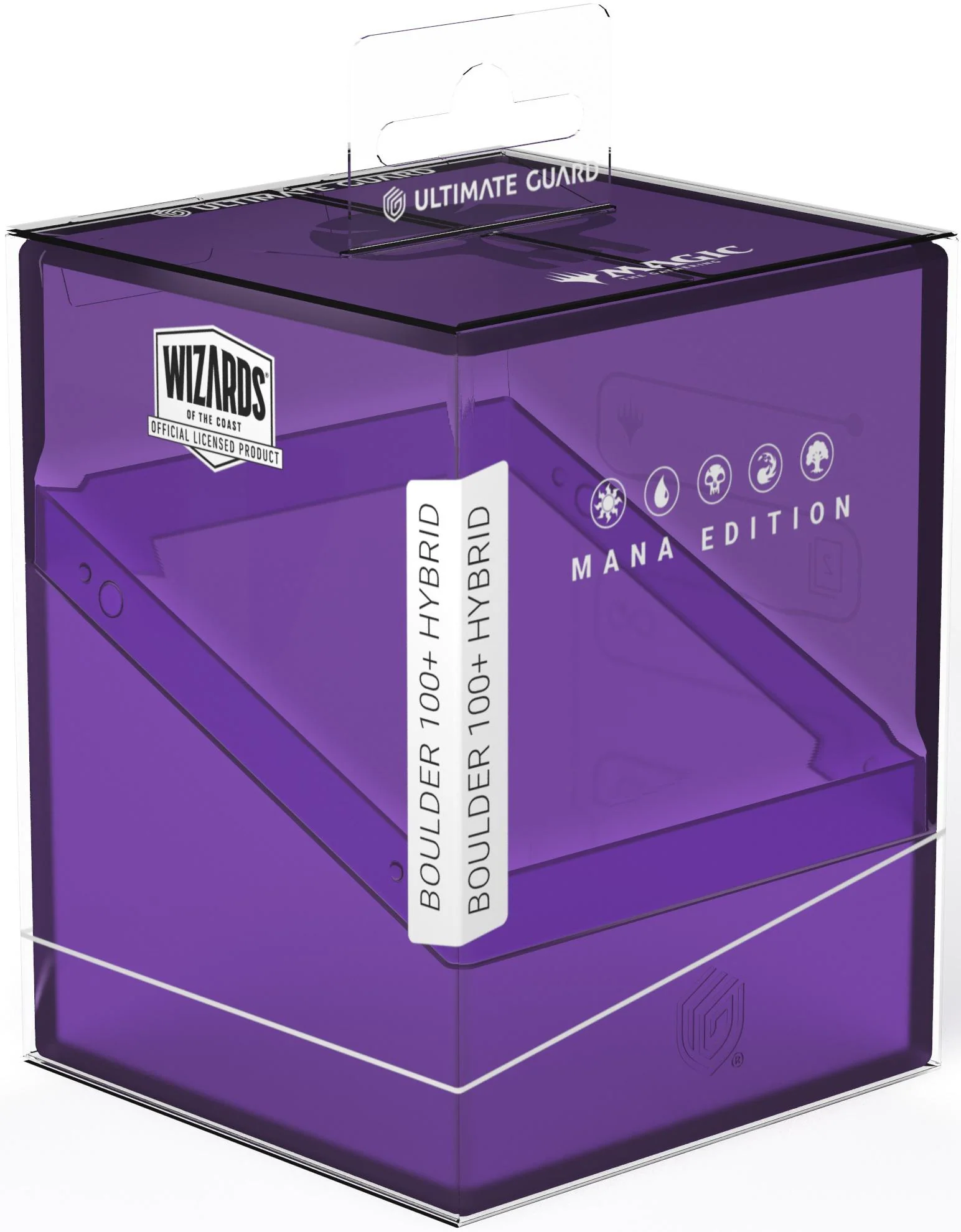 Ultimate Guard MTG Hybrid Boulder Deck Case - 100+ - Mana Edition - Swamp