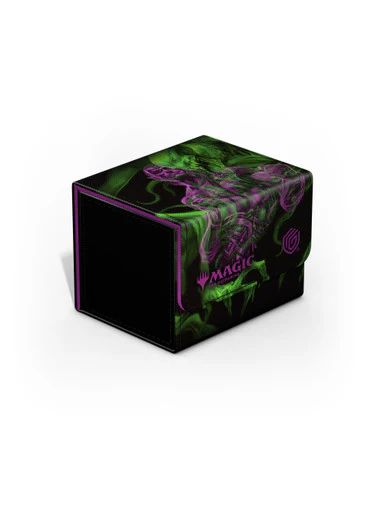 Ultimate Guard MTG Sidewinder Xenoskin Deck Case - 100+ - Duskmourn: House of Horror - Tyvar, The Pummeler