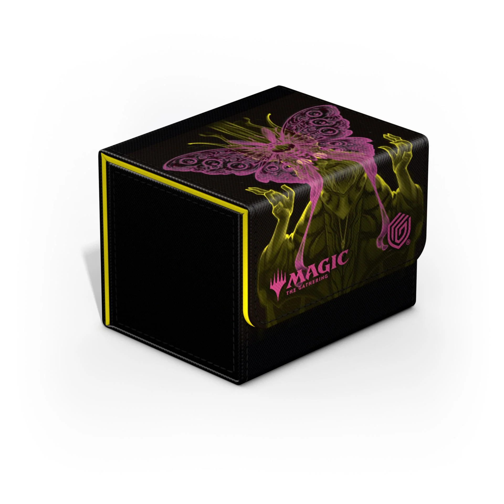 Ultimate Guard MTG Sidewinder Xenoskin Deck Case - 100+ - Duskmourn: House of Horror - Victor, Valgavoth's Seneschal - Image 2