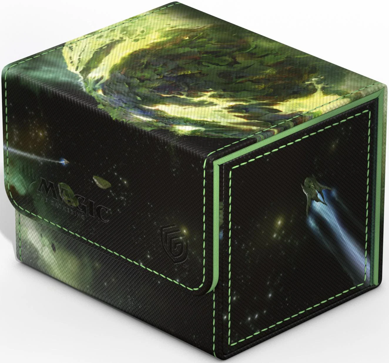 Ultimate Guard MTG Sidewinder Xenoskin Deck Case - 100+ - Edge of Eternities - Hissing Quagmire