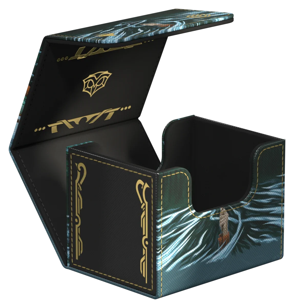 Ultimate Guard MTG Sidewinder Xenoskin Deck Case - 100+ - Secrets of Strixhaven - Cyclonic Rift - Image 2