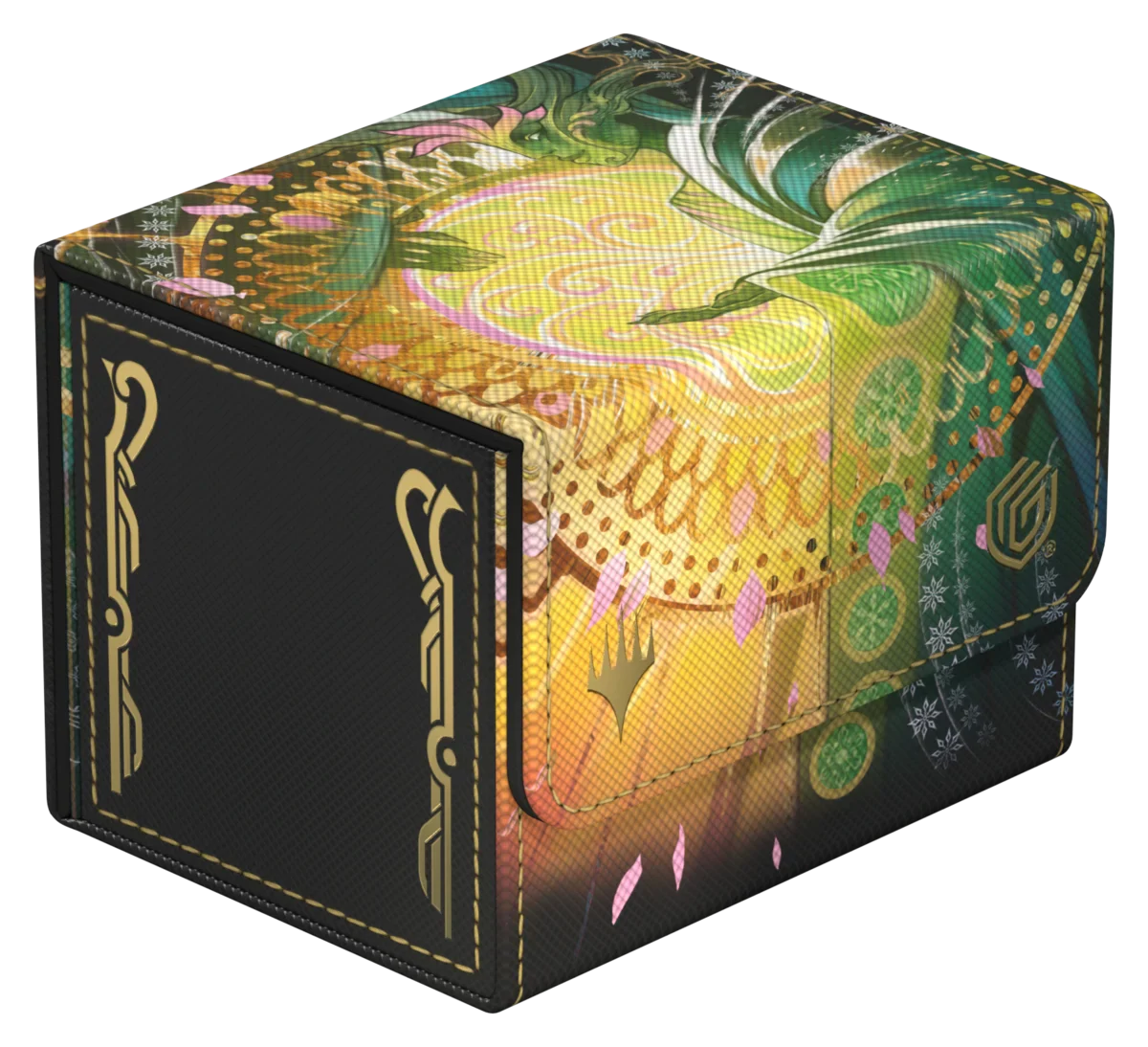 Ultimate Guard MTG Sidewinder Xenoskin Deck Case - 100+ - Secrets of Strixhaven - Veil of Summer
