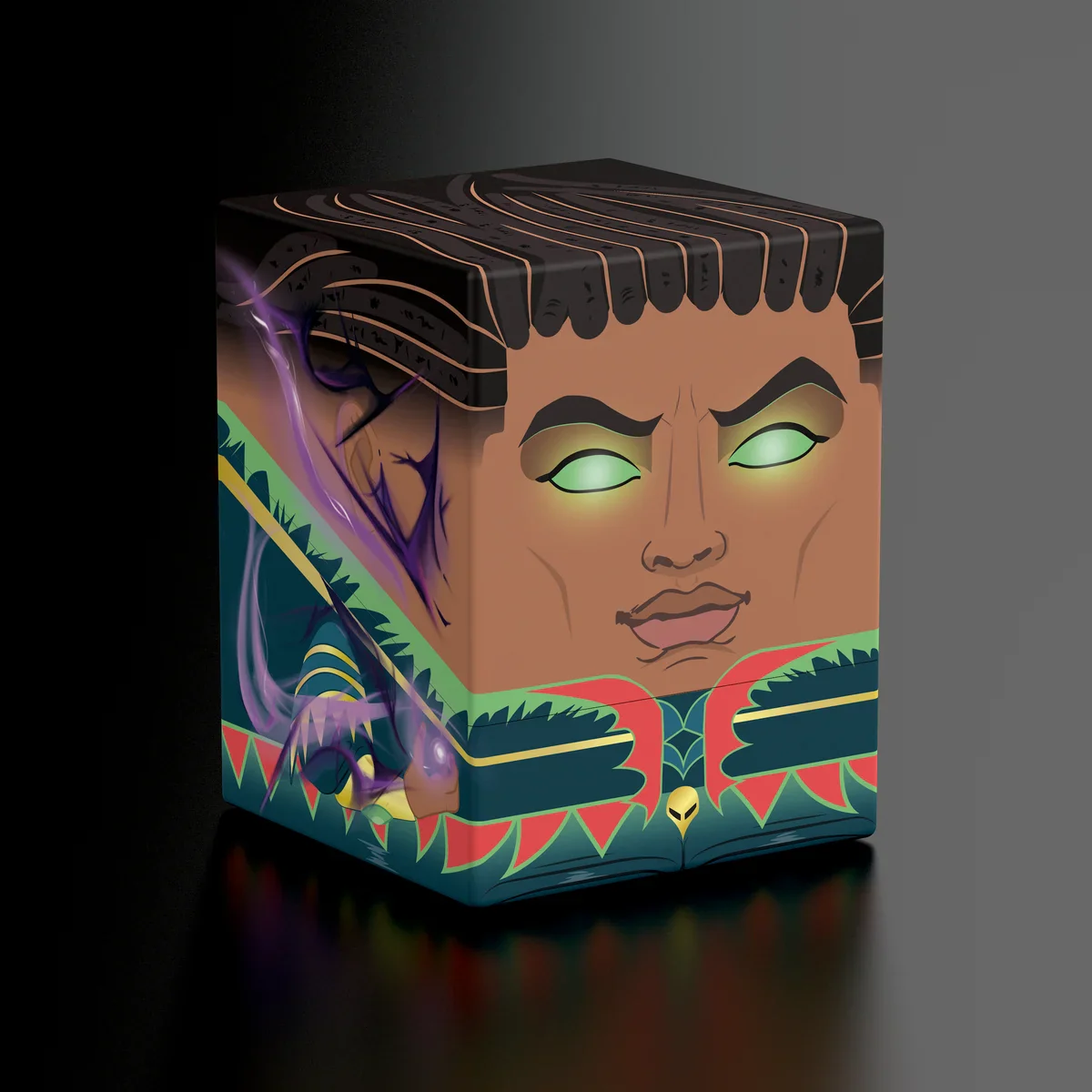 Ultimate Guard MTG Squaroes Deck Box - 100 - Secrets of Strixhaven - Professor Dellian Fel