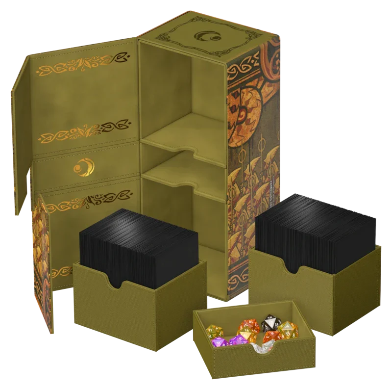 Ultimate Guard MTG Twin Flip'n'Tray Xenoskin Deck Case - 266+ - Lorwyn Eclipsed - Chronicle of Victory - Image 2