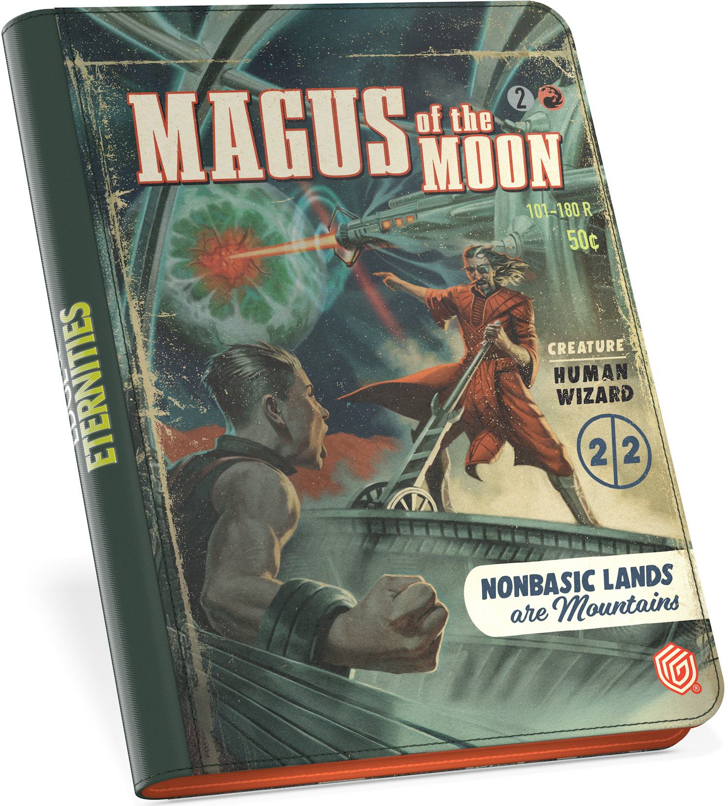 Ultimate Guard MTG Zipfolio 360 Xenoskin Binder - 18-Pocket - Edge of Eternities - Magus of the Moon