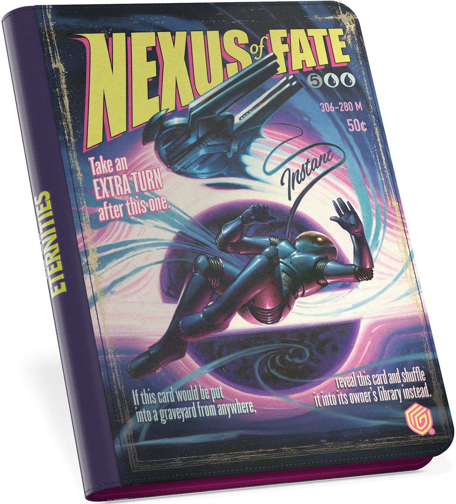 Ultimate Guard MTG Zipfolio 360 Xenoskin Binder - 18-Pocket - Edge of Eternities - Nexus of Fate