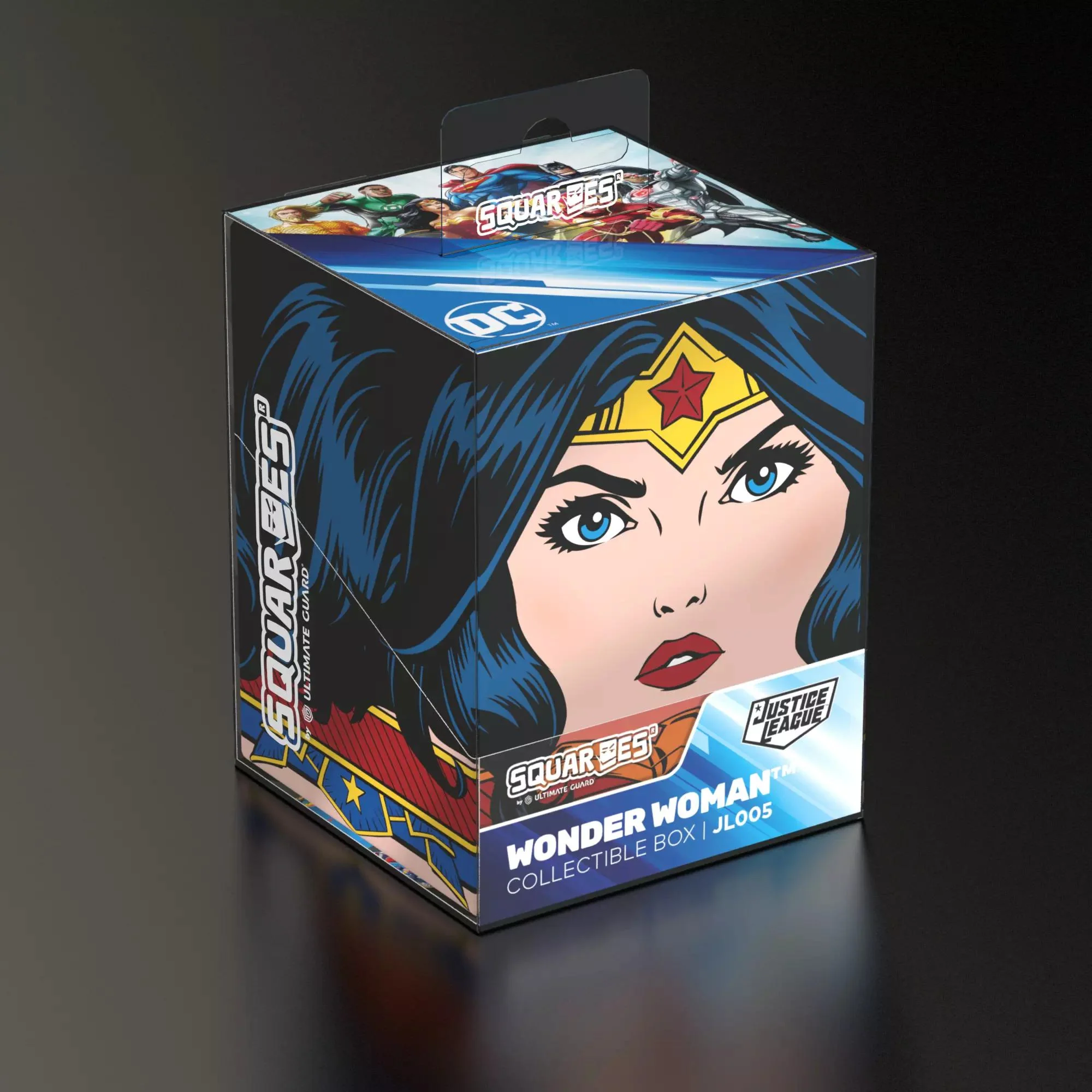 Ultimate Guard Squaroes Deck Box - 100 - DC Justice League - Wonder Woman