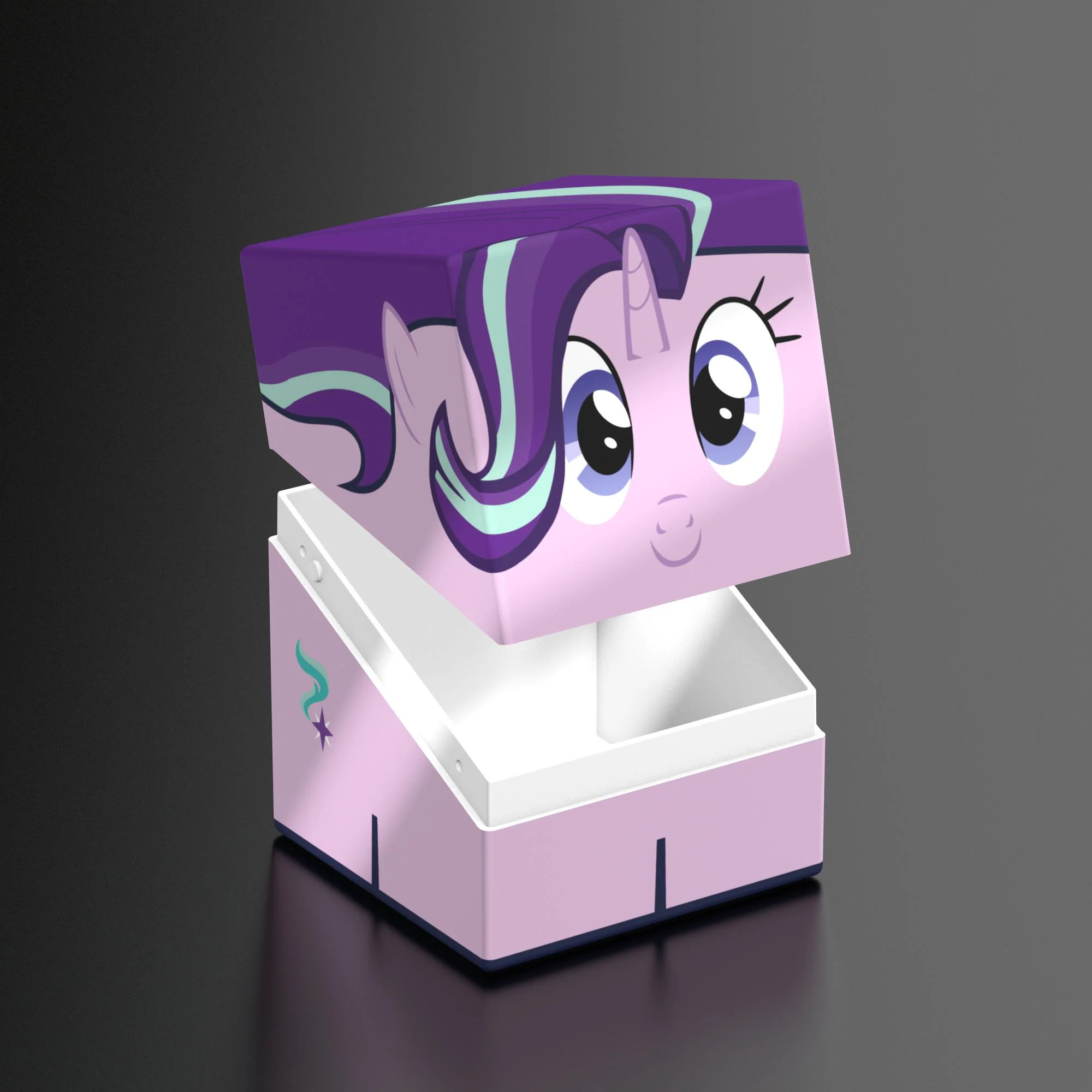 Ultimate Guard Squaroes Deck Box - 100 - My Little Pony: Friendship is Magic - Starlight Glimmer - Image 2