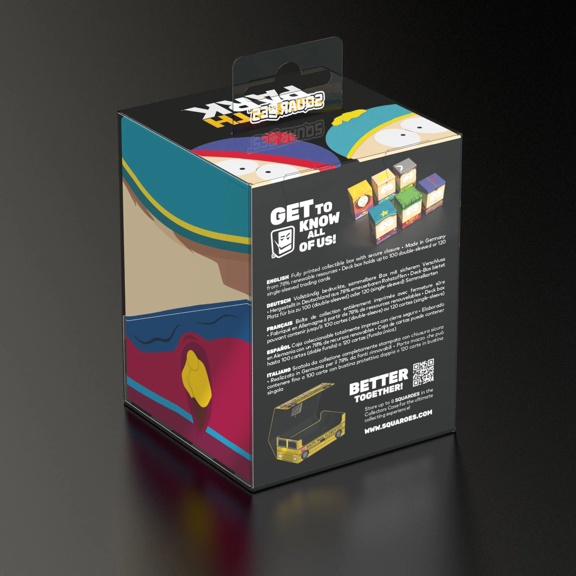 Ultimate Guard Squaroes Deck Box - 100 - South Park: The Stick of Truth - Grand Wizard Cartman - Image 2