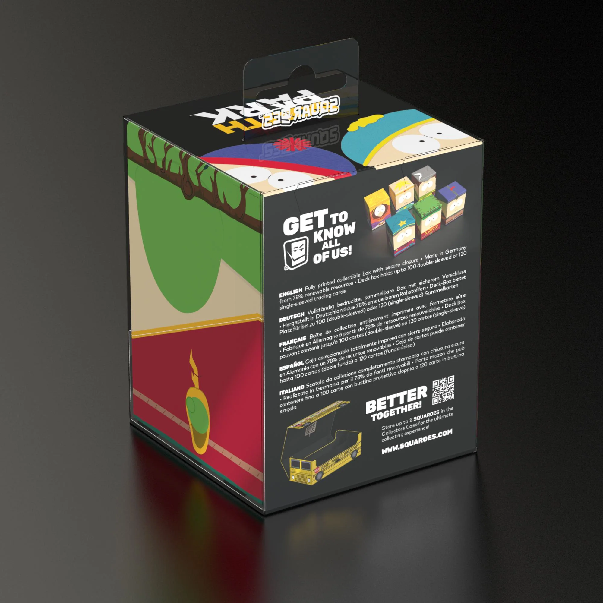 Ultimate Guard Squaroes Deck Box - 100 - South Park: The Stick of Truth - High Elf King Kyle - Image 2