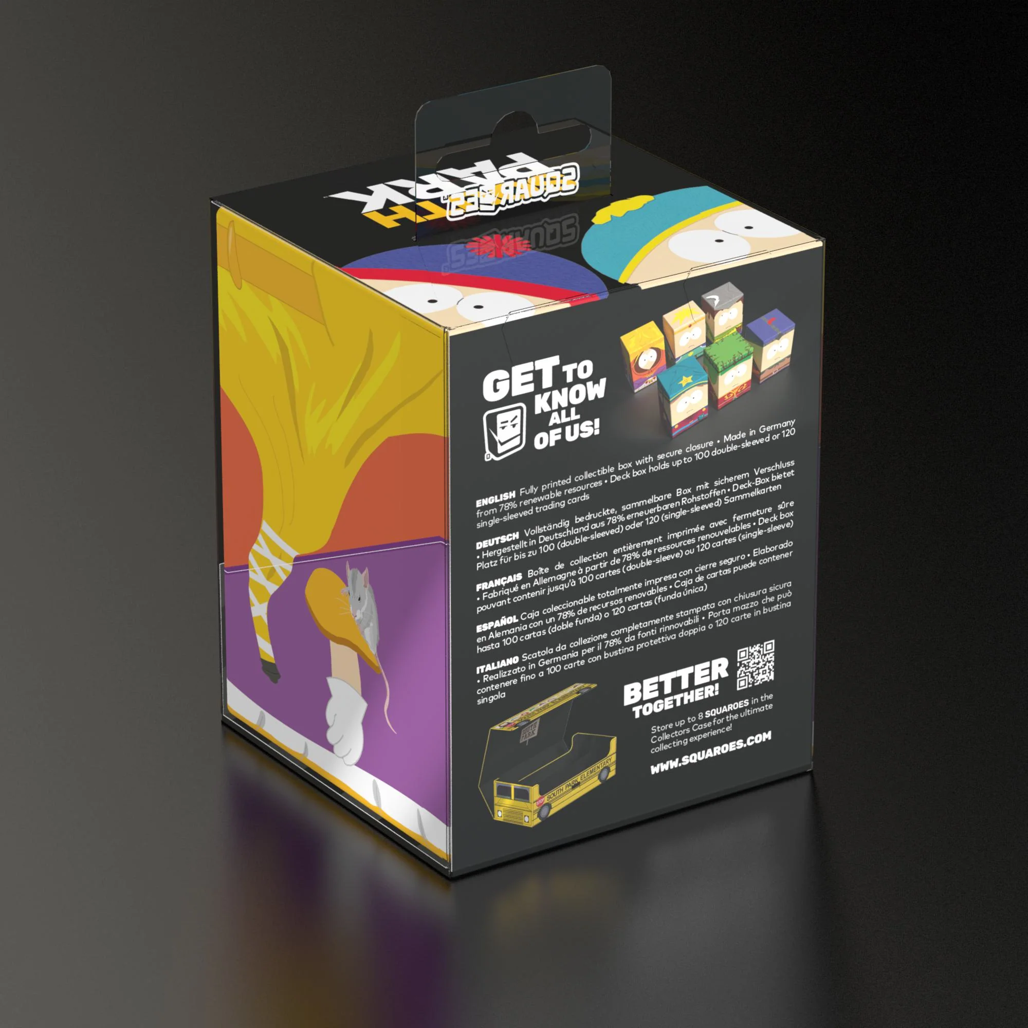 Ultimate Guard Squaroes Deck Box - 100 - South Park: The Stick of Truth - Princess Kenny - Image 2