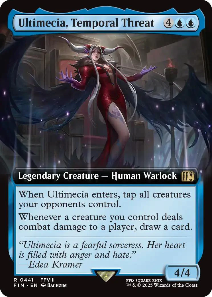 Ultimecia, Temporal Threat [441] [Extended Art] [FINAL FANTASY] [Non-Foil]
