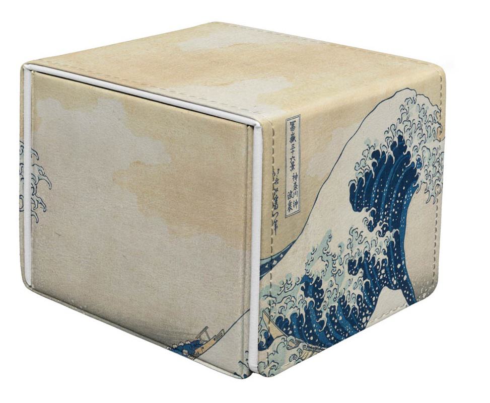 Ultra Pro Alcove Edge Deck Box - 100+ - The Great Wave off Kanagawa