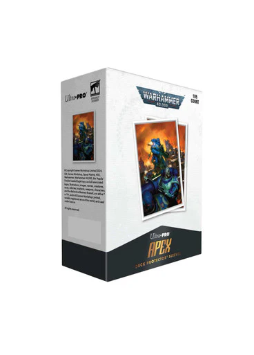Ultra Pro Apex Deck Protector Sleeves - Standard Size - 105ct - Warhammer 40K - Space Marines Adeptus Astartes - Image 2