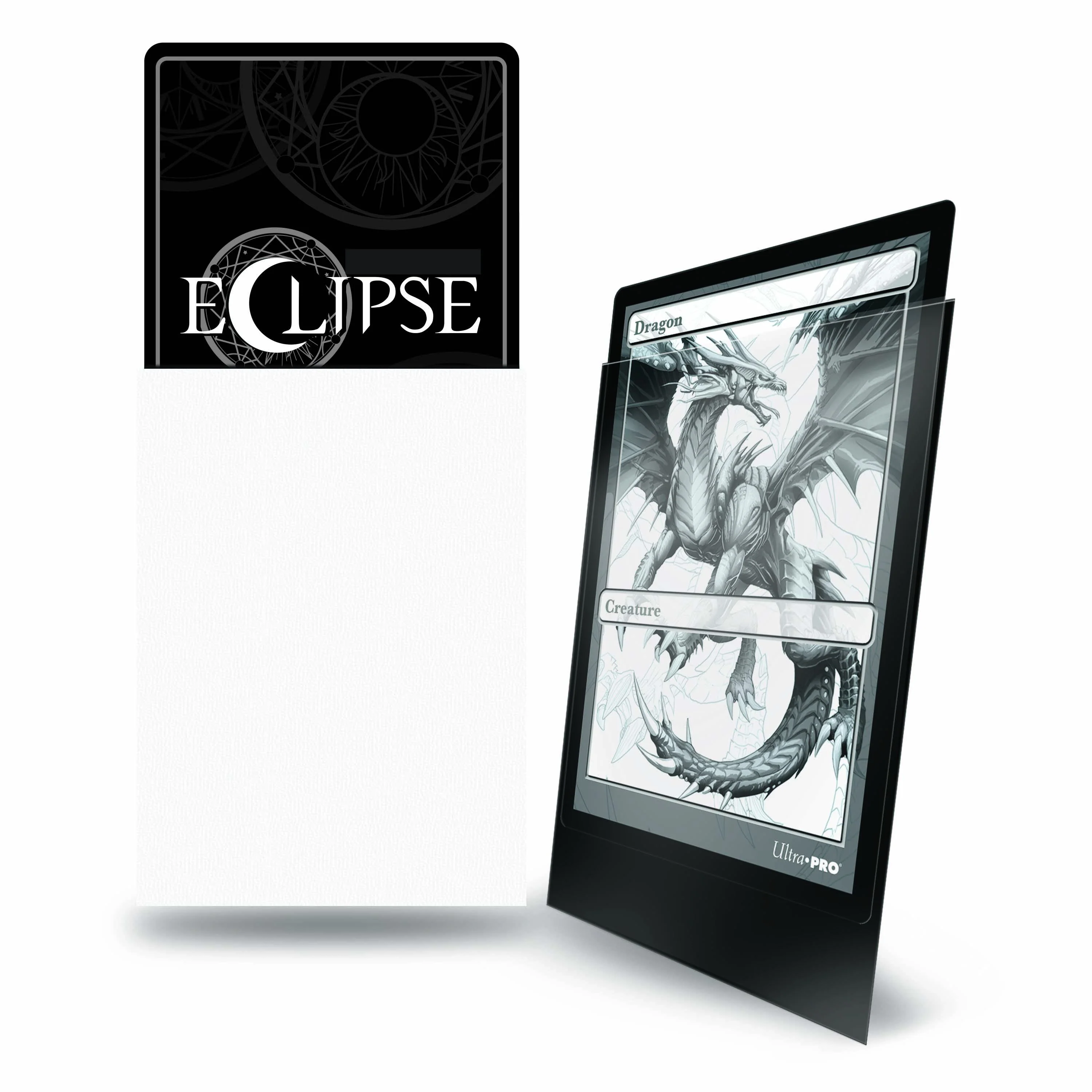 Ultra Pro Eclipse Matte Deck Protector Sleeves - Standard Size - 100ct - Arctic White - Image 2