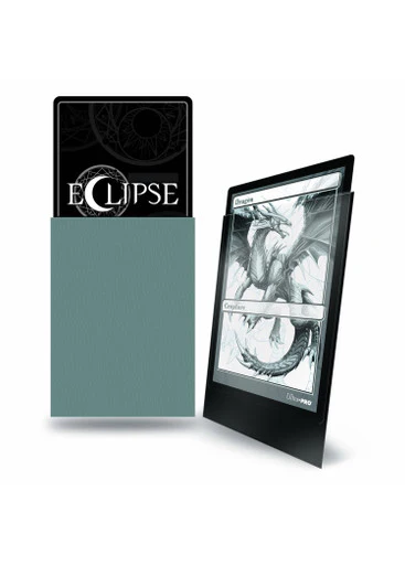 Ultra Pro Eclipse Matte Deck Protector Sleeves - Standard Size - 100ct - Smoke Grey
