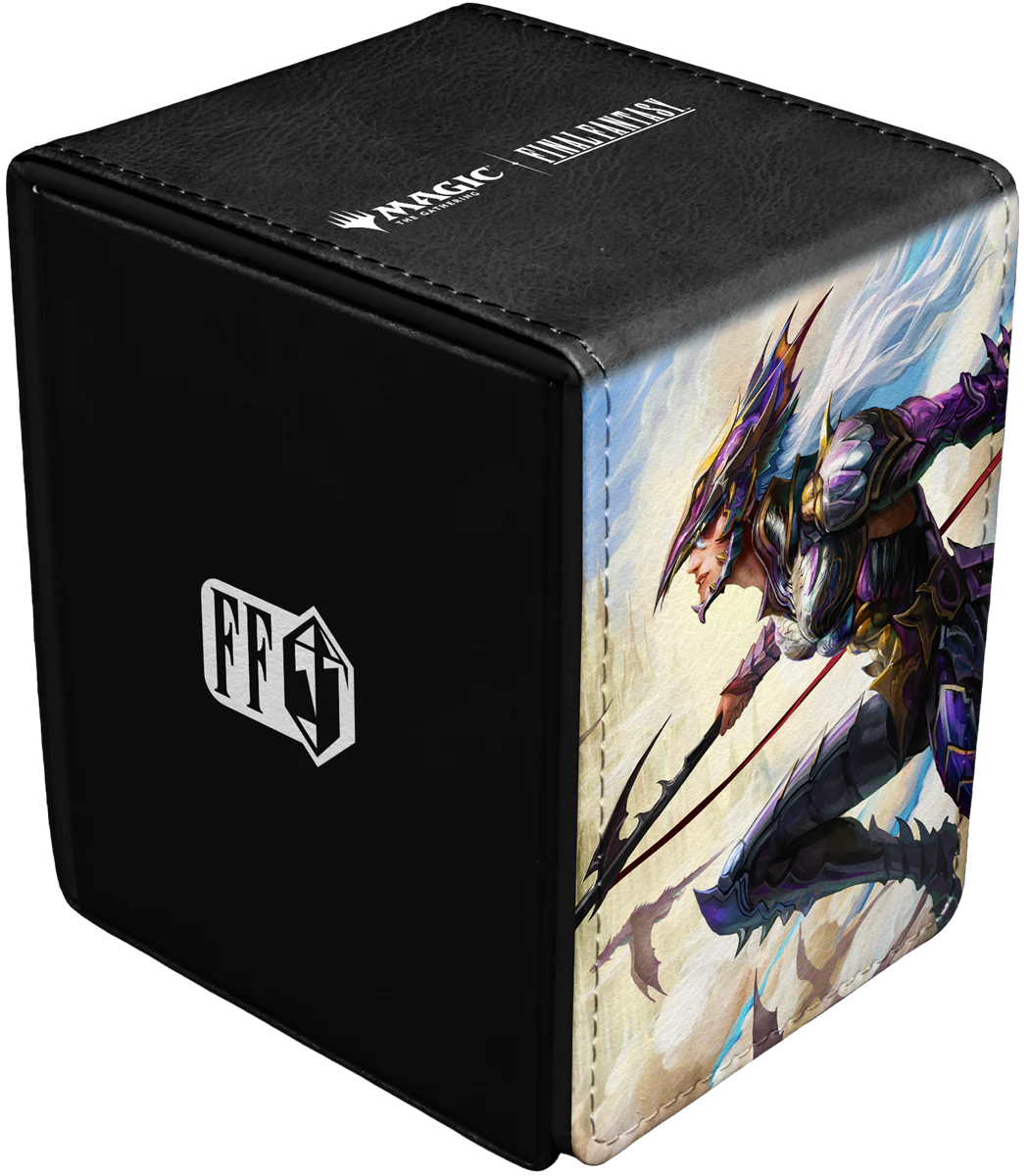Ultra Pro MTG Alcove Flip Deck Box - 100+ - FINAL FANTASY - Kain, Traitorous Dragoon