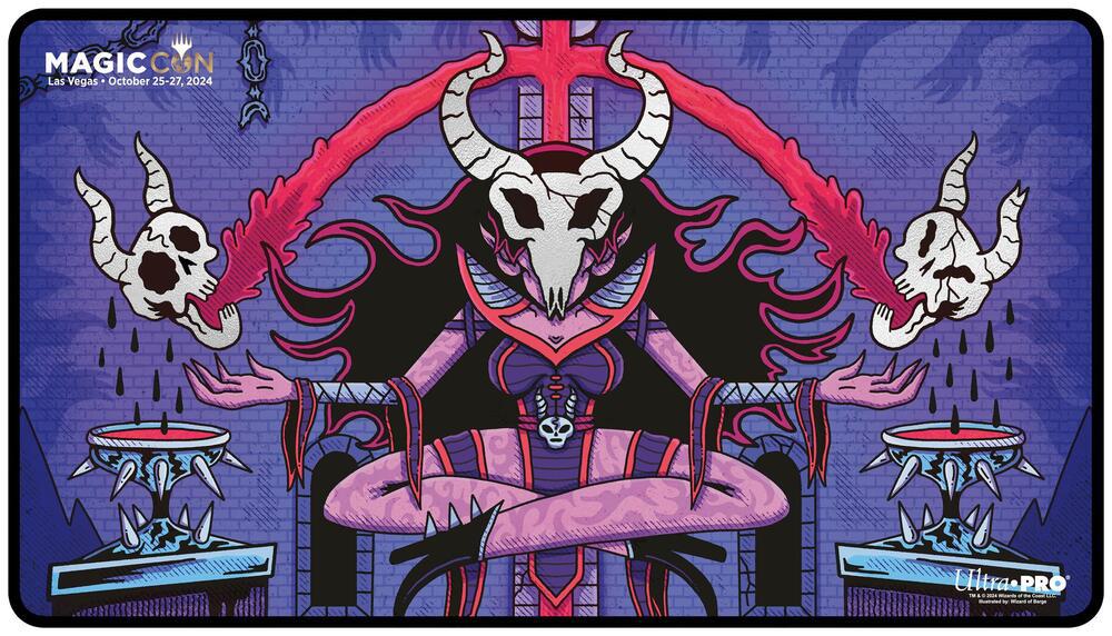 Ultra Pro MTG Exclusive Holofoil Playmat - MagicCon Chicago 2024 - Dark Ritual