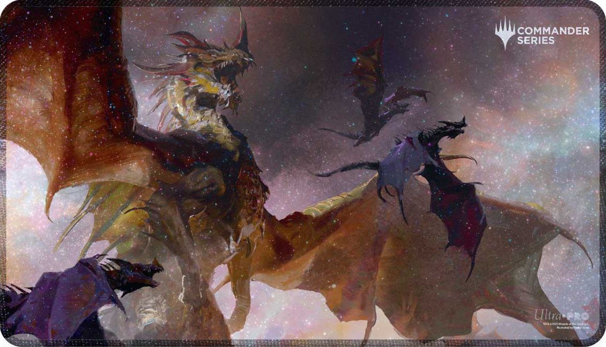 Ultra Pro MTG Holofoil Playmat - Commander Series - Three Color Wedge - The Ur-Dragon
