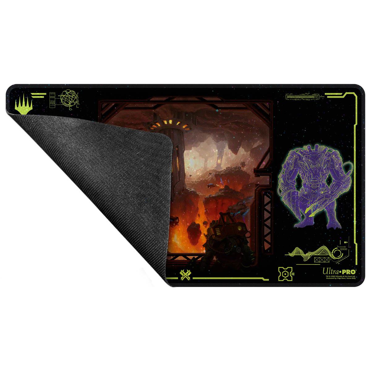Ultra Pro MTG Holofoil Playmat - Edge of Eternities - Kavaron, Memorial World - Borderless Viewport - Image 2