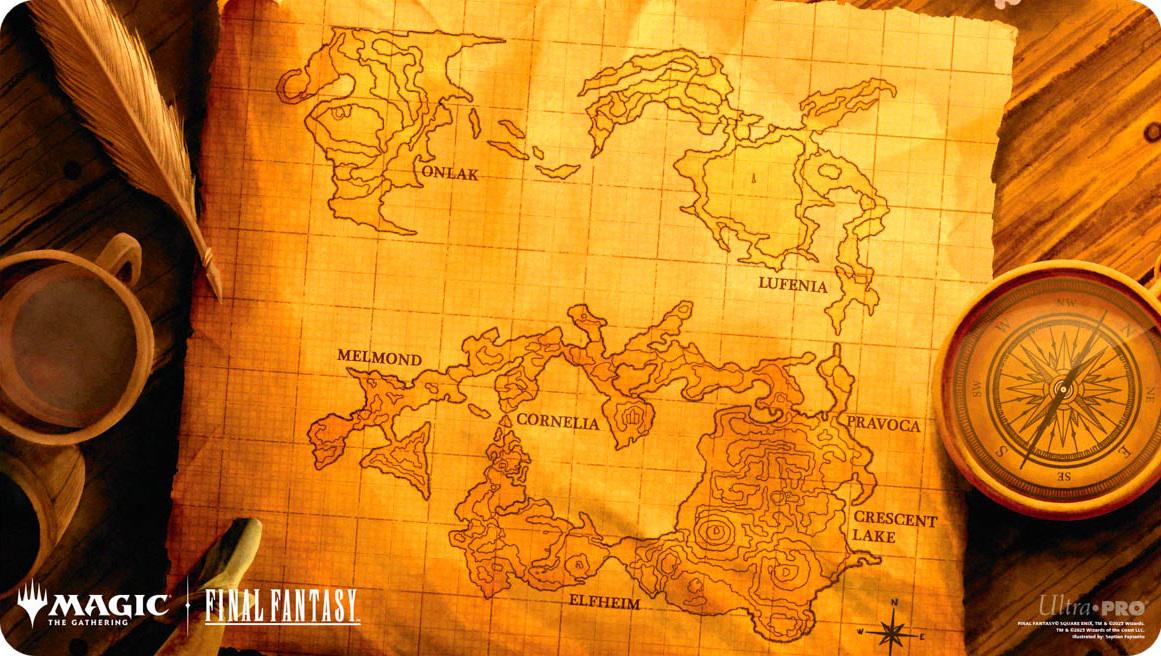 Ultra Pro MTG Playmat - FINAL FANTASY - World Map
