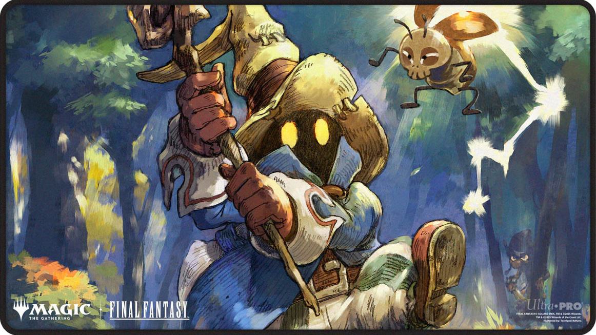 Ultra Pro MTG Premium Black Stitched Playmat - FINAL FANTASY - Vivi Ornitier - Borderless