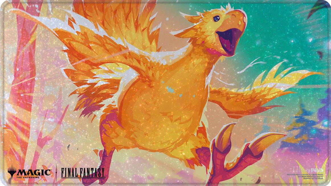 Ultra Pro MTG Premium Holofoil Playmat - FINAL FANTASY - Traveling Chocobo - Borderless