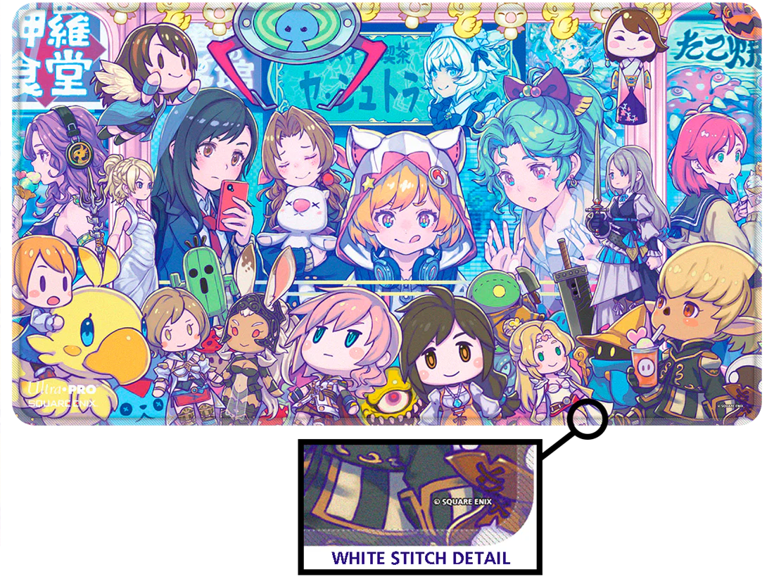Ultra Pro MTG Stitched Playmat - FINAL FANTASY - Kawaii sounds