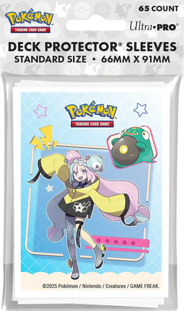 Ultra Pro Pokémon Deck Protector Sleeves - Standard Size - 65ct - Iono and Bellibolt