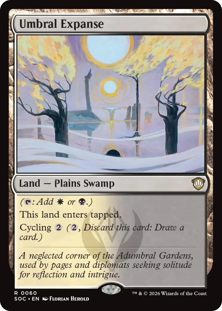 Umbral Expanse [60] [Secrets of Strixhaven: Commander] [Non-Foil]