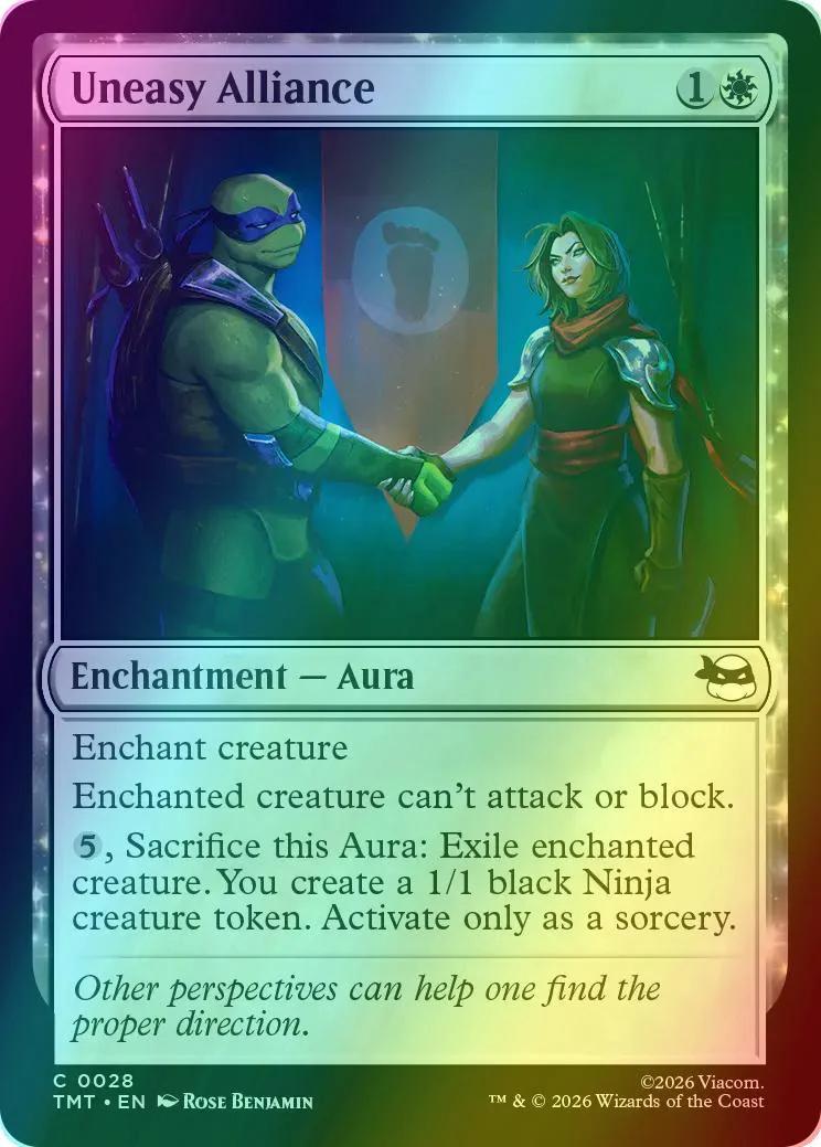 Uneasy Alliance [28] [Teenage Mutant Ninja Turtles] [Foil]