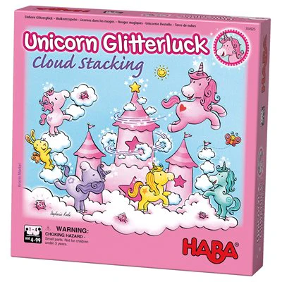 Unicorn Glitterluck - Cloud Stacking - Multilingual Edition