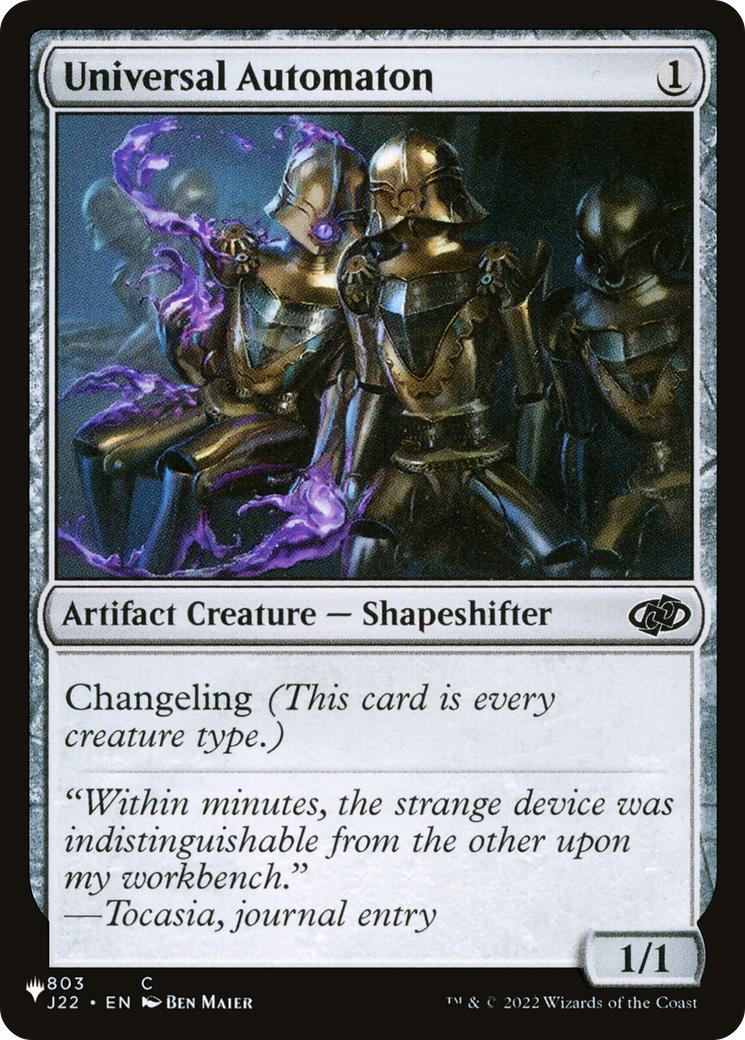 Universal Automaton [J22-803] [The List] [Non-Foil]