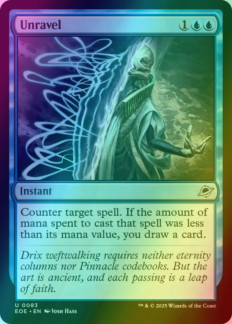 Unravel [83] [Edge of Eternities] [Foil]