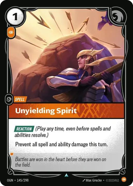 Unyielding Spirit - 145/298 [Origins] [Non-Foil]