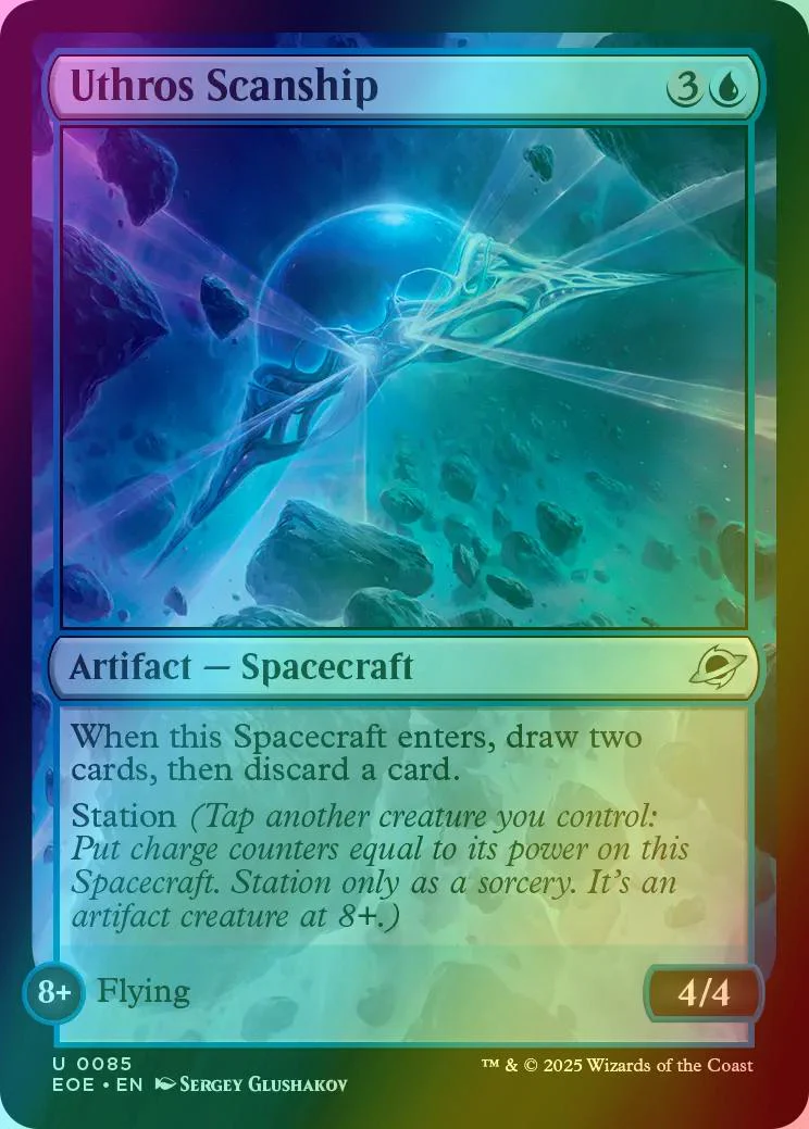 Uthros Scanship [85] [Edge of Eternities] [Foil]