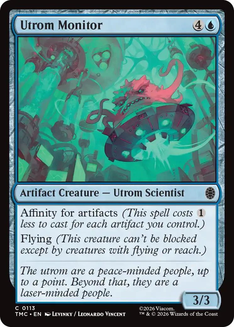 Utrom Monitor [113] [Team-Up] [Teenage Mutant Ninja Turtles Eternal] [Non-Foil]