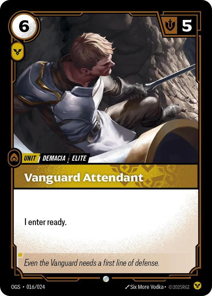 Vanguard Attendant - 016/024 [Origins: Proving Grounds] [Non-Foil]