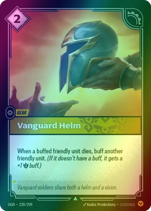 Vanguard Helm - 228/298 [Origins] [Foil]