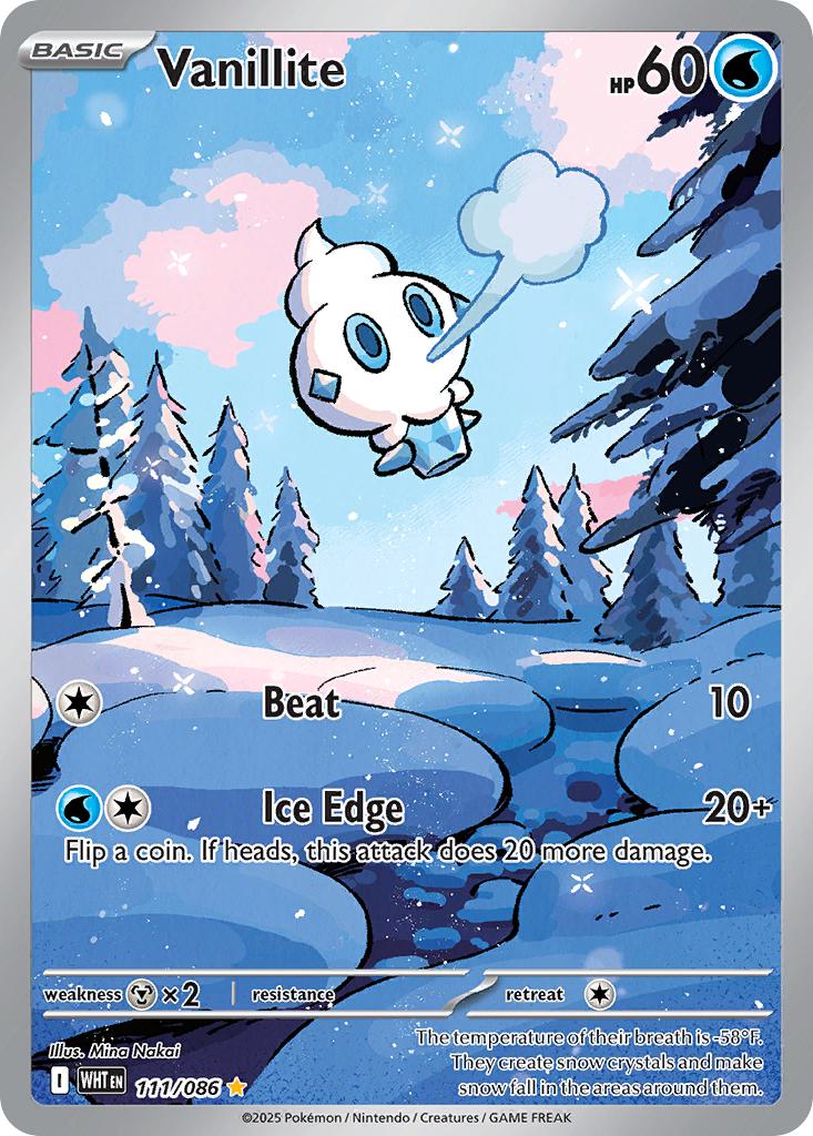 Vanillite - 111/086 - Illustration Rare [sv105w-111] [Ultra]