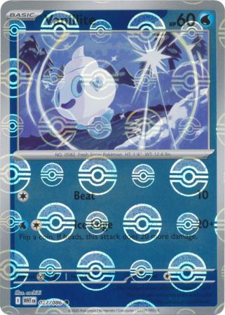 Vanillite - Poké Ball Pattern - 027/086 - Common [sv105w-027] [Reverse Holo]