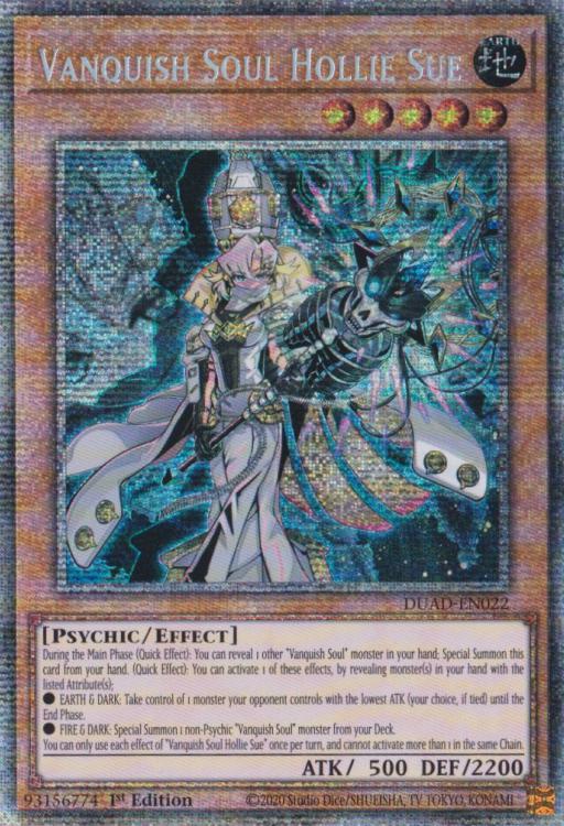 Vanquish Soul Hollie Sue - DUAD-EN022 - Starlight Rare - 1st Edition
