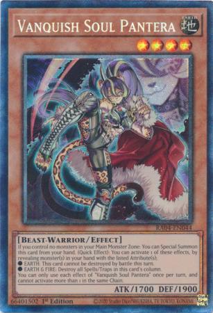 Vanquish Soul Pantera - RA04-EN044 - Collector's Rare - 1st Edition